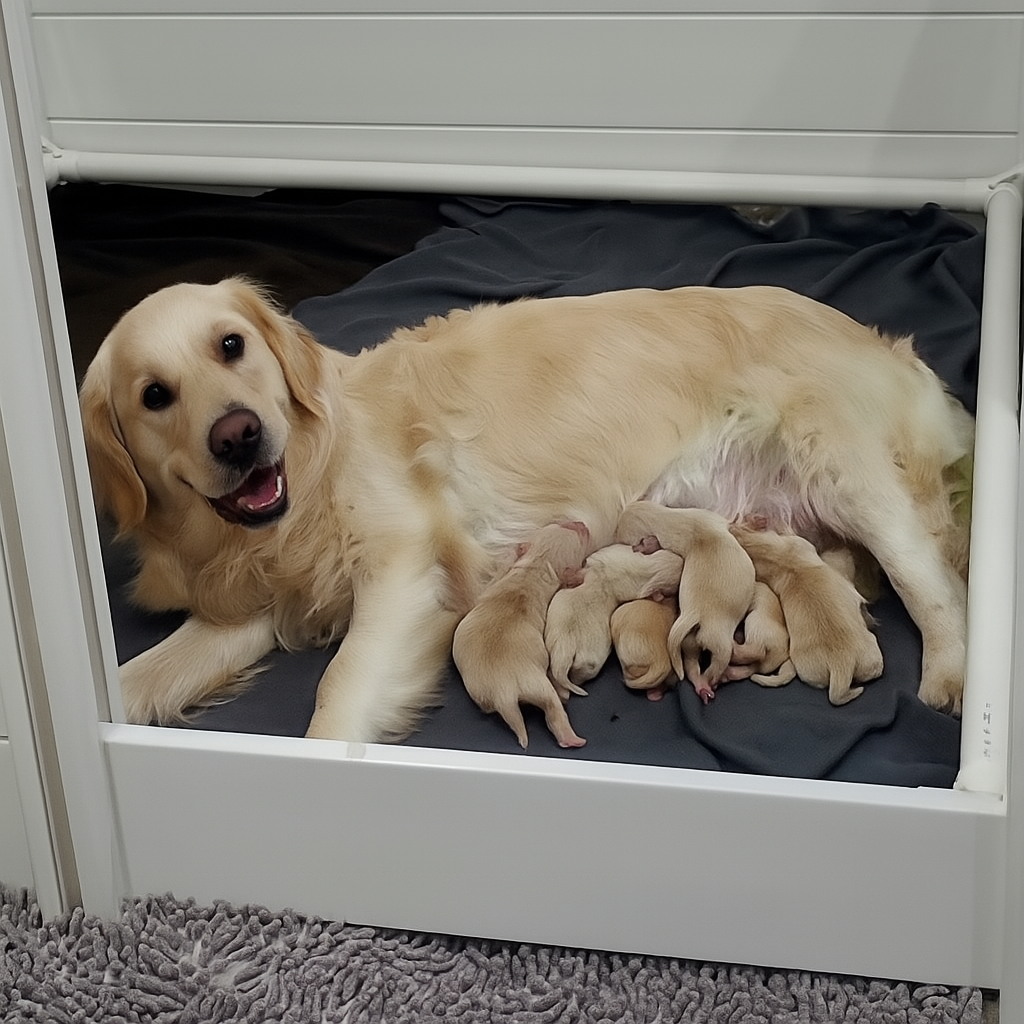 Golden Retriever Welpe